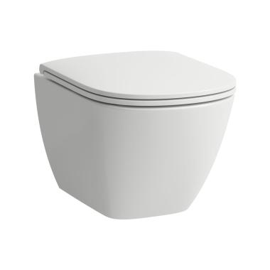 Lua vaso sospeso advanced rimless 52x36 bianco lucido