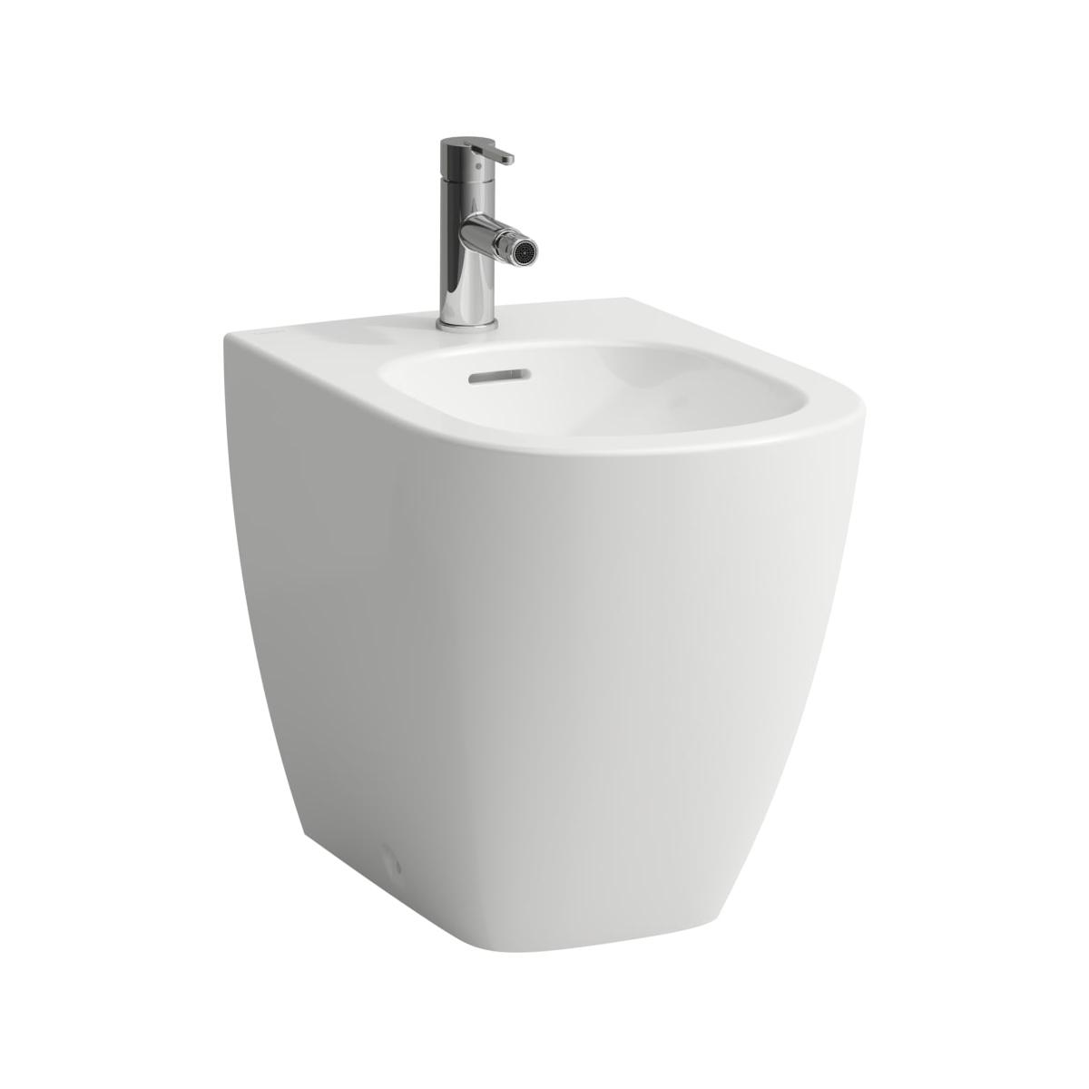 Lua bidet a terra 52x36x42 bianco lucido